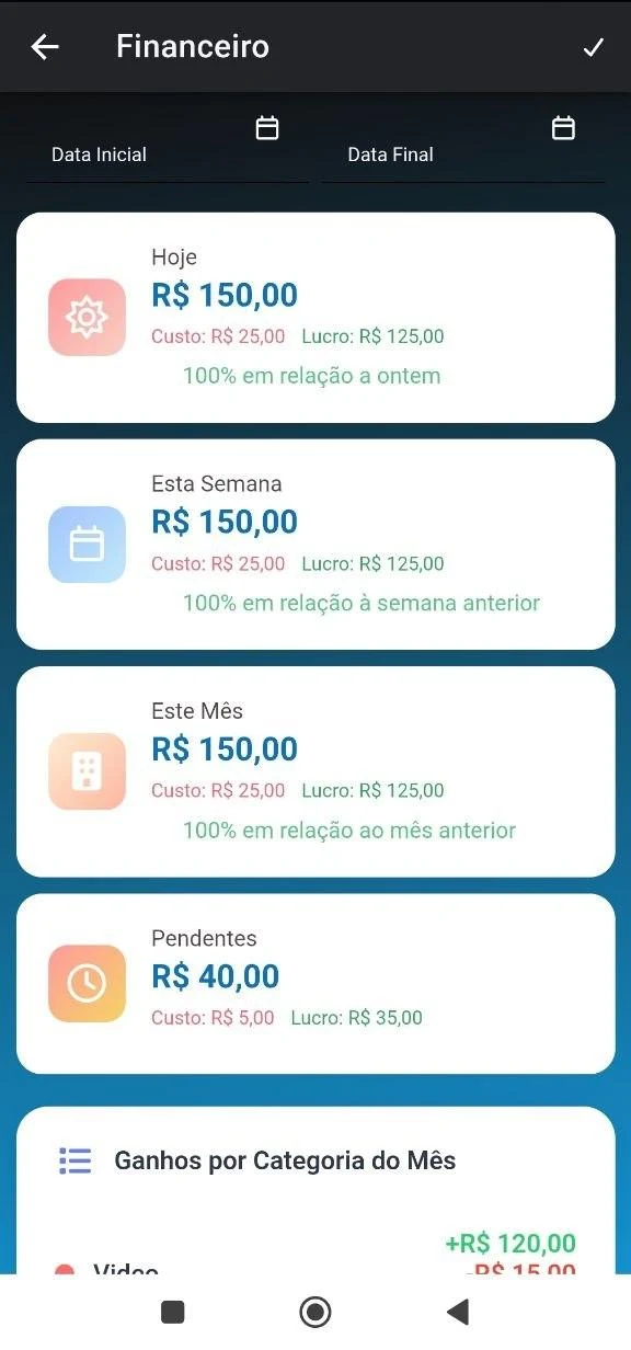 Nuax CRM – Gestão de Clientes screenshot