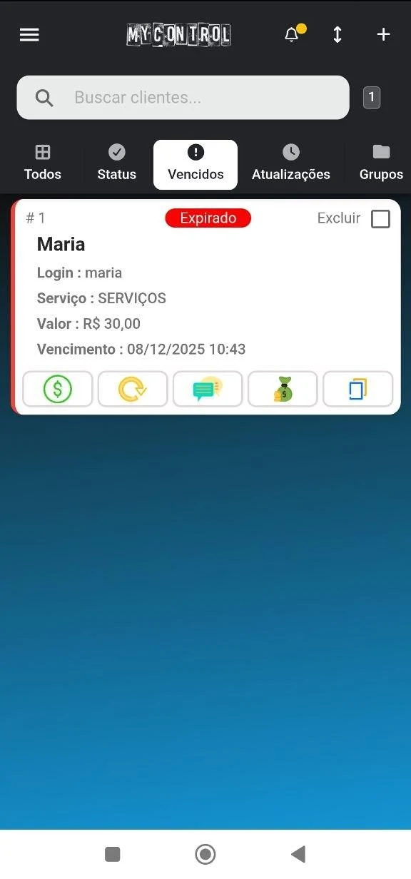 Nuax CRM – Gestão de Clientes screenshot