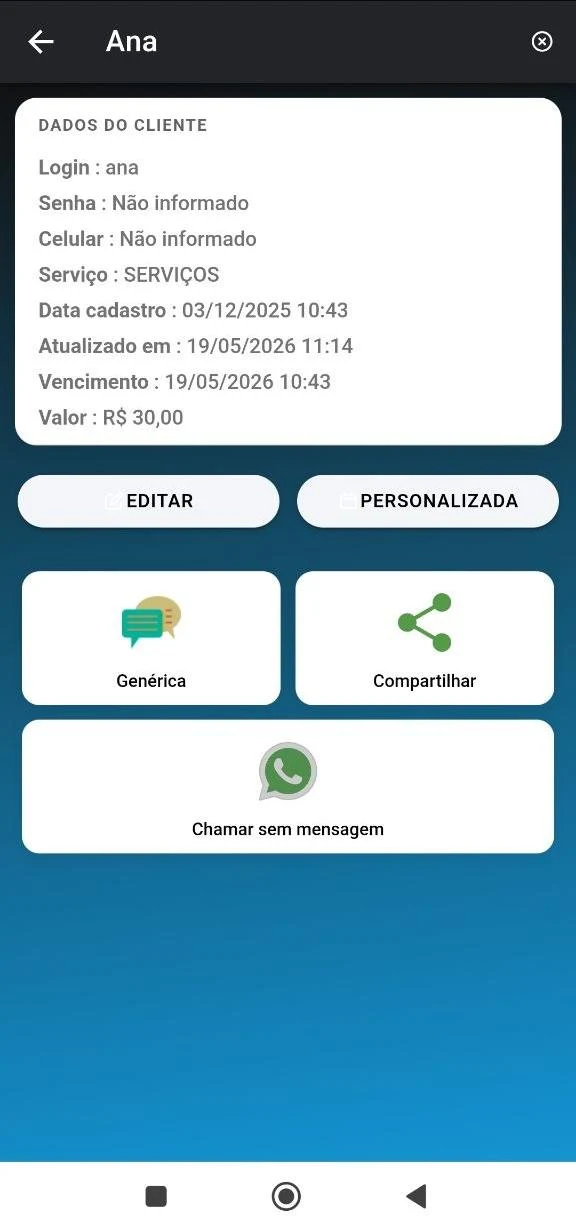 Nuax CRM – Gestão de Clientes screenshot