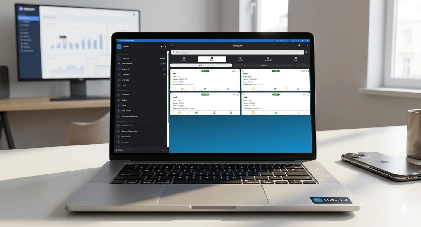 Nuax CRM – Gestão de Clientes screenshot